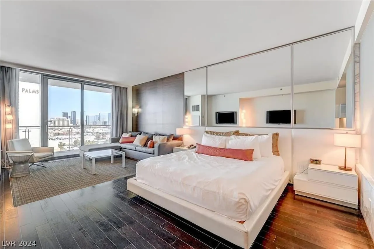 לאס וגאס Luxurious Palms Studio Mountain View & Balcony Access 27307 0*, לאס וגאס