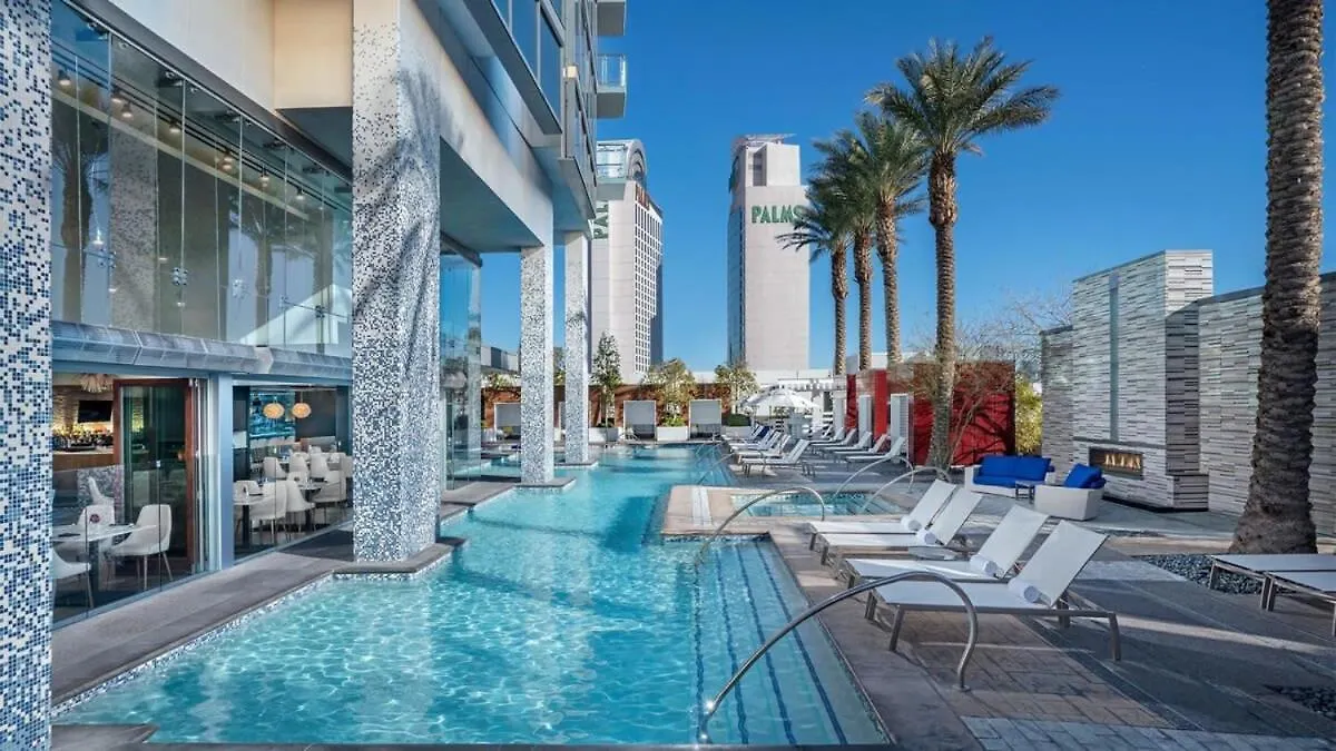 דירה לאס וגאס Luxurious Palms Studio Mountain View & Balcony Access 27307